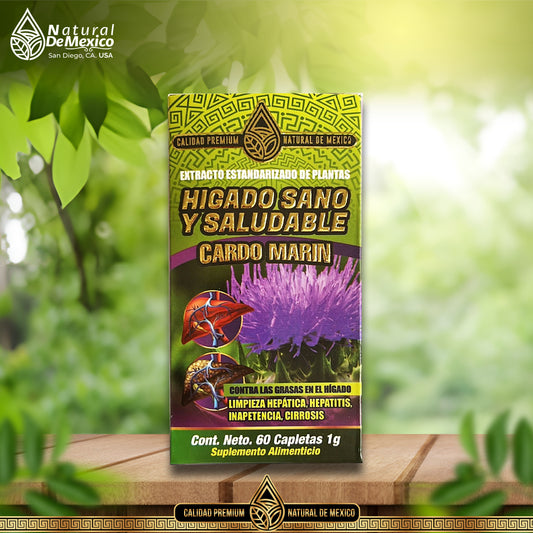 Suplemento Cardo Mariano Cardo Marin Supplement 60 Caps