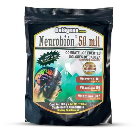 Suplemento en Polvo Neurobion 50 Mil 500g/ 17.63 oz